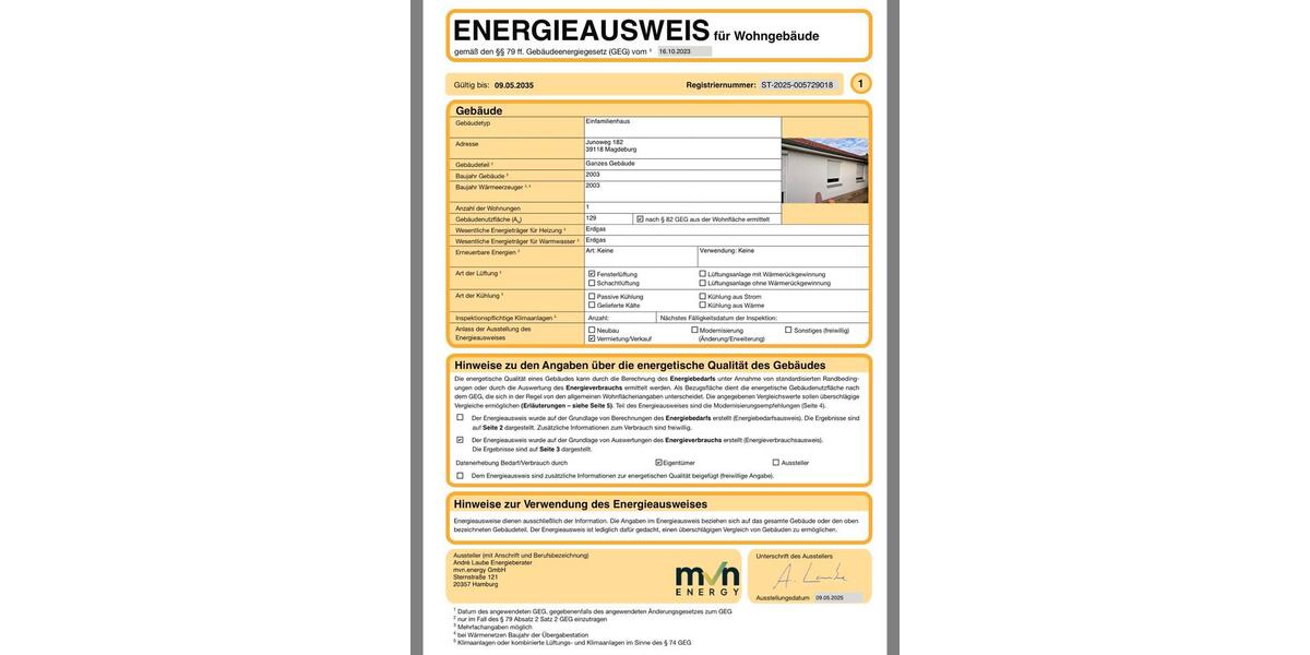 Einfamilienhaus Magdeburg Lemsdorf - 3 Zimmer, 108 m&sup2;, 385.000&euro; | Angebot:25762262