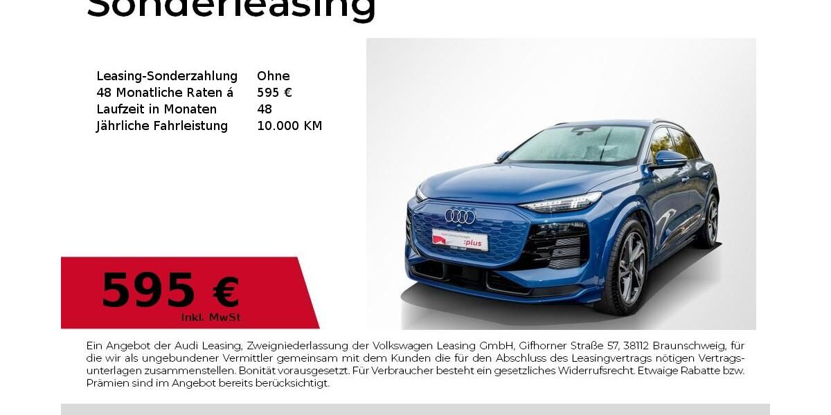 Audi Q6 e-tron 12.732 km 59.990 &euro; Magdeburg 39126
