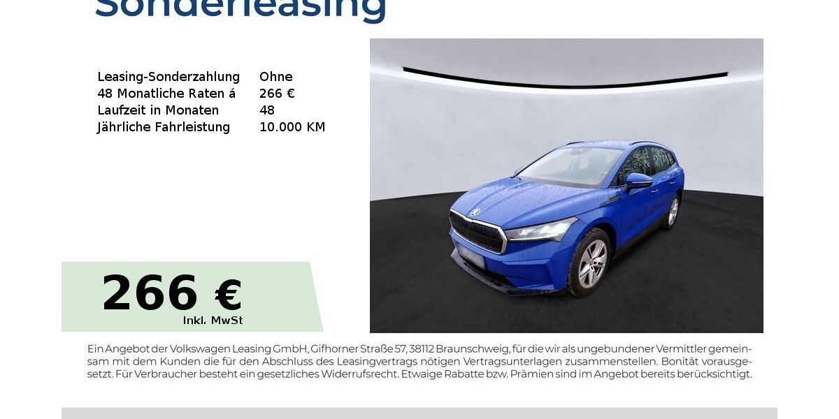 Skoda Enyaq 33.250 km 22.940 &euro; Magdeburg 39118