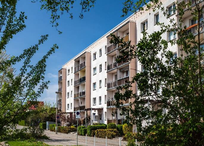 Etagenwohnung Oschersleben Oschersleben - 2 Zimmer, 50 m&sup2;, 249&euro; | Angebot:26768258