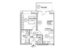 Etagenwohnung Magdeburg Neue Neustadt - 2 Zimmer, 61 m&sup2;, 587&euro; | Angebot:26621247
