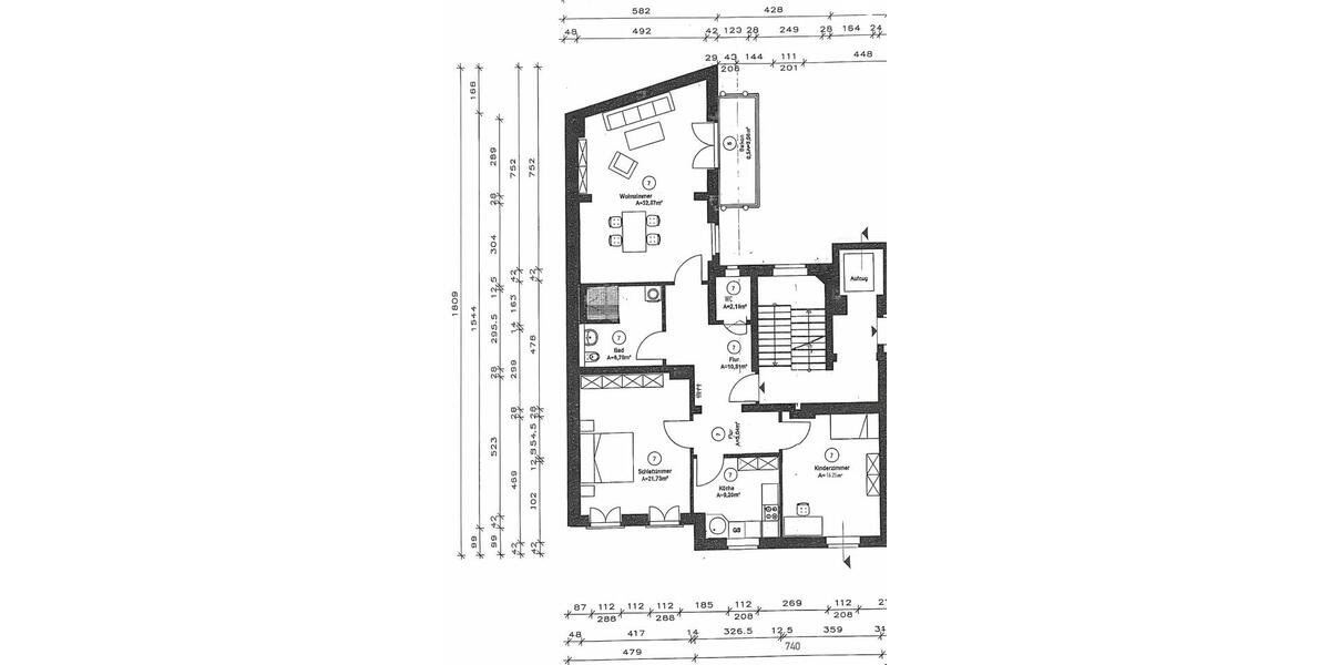 Etagenwohnung Magdeburg Alte Neustadt - 3 Zimmer, 109 m&sup2;, 299.000&euro; | Angebot:26183097