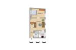 Dachgeschoßwohnung Magdeburg - 2 Zimmer, 39 m&sup2;, 419&euro; | Angebot:26647183