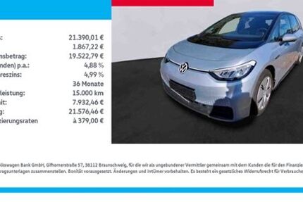 VW ID.3 43.164 km 20.990 € Wanzleben-Börde OT Hohendodeleben 39164