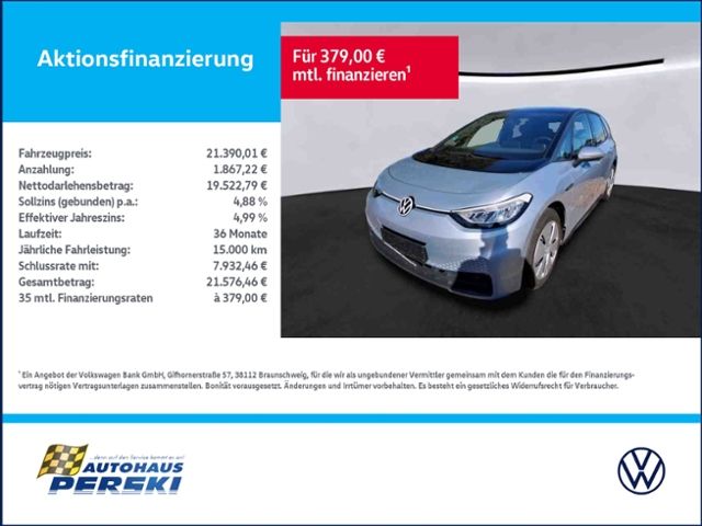 VW ID.3 43.164 km 20.990 € Wanzleben-Börde OT Hohendodeleben 39164