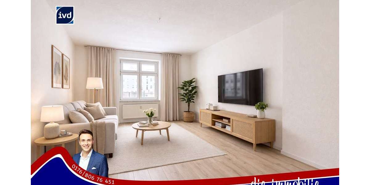 Etagenwohnung Magdeburg / Neue Neustadt Neue Neustadt - 3 Zimmer, 66 m&sup2;, 450&euro; | Angebot:25272657