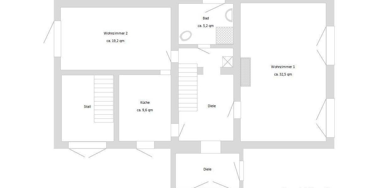 Einfamilienhaus Sülzetal / Altenweddingen Altenweddingen - 4 Zimmer, 120 m&sup2;, 82.000&euro; | Angebot:26833151