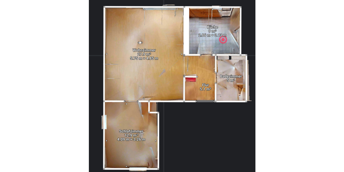 Dachgeschoßwohnung Magdeburg Nordwest - 2 Zimmer, 51 m&sup2;, 91.800&euro; | Angebot:25130977