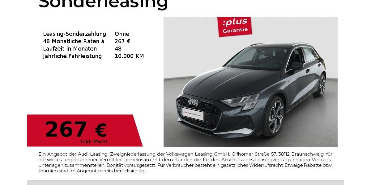 Audi A3 5.852 km 31.990 &euro; Magdeburg 39126