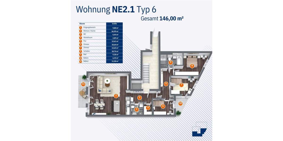 BuckauLeben - Am Sülzehafen 3. Stadtnah wohnen zwischen Elbufer und Innenstadt. 4 zimmer