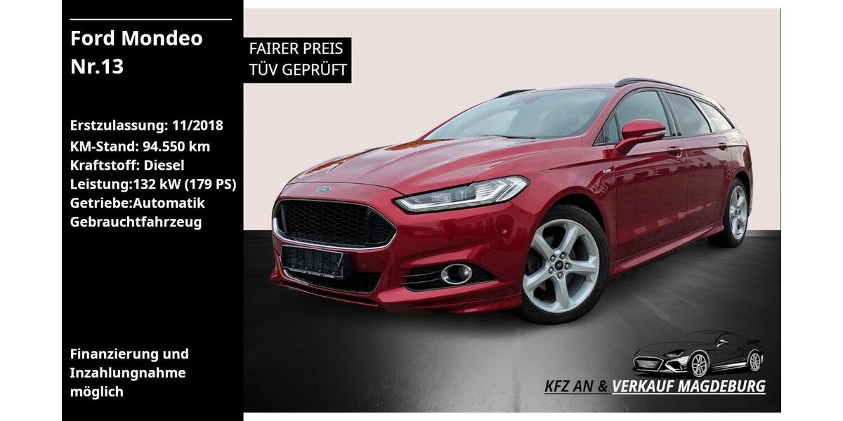 Ford Mondeo 94.550 km 17.290 € Magdeburg 39118