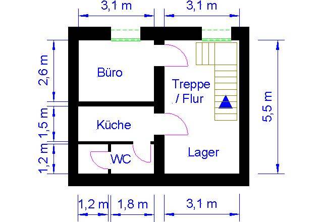 Gewerbeobjekt Magdeburg Altstadt - 3 Zimmer, 1.725&euro; | Angebot:26192550