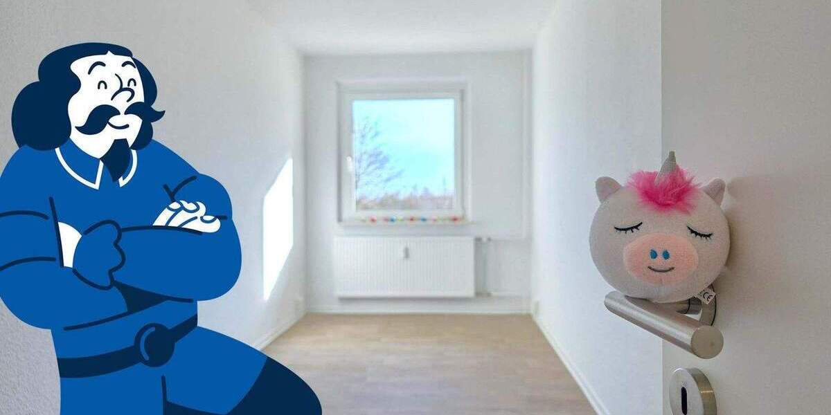 Etagenwohnung Magdeburg Neu Olvenstedt - 3 Zimmer, 70 m&sup2;, 462&euro; | Angebot:25250365