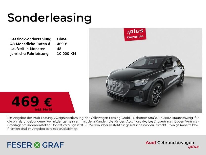 Audi Q4 7.185 km 49.990 € Magdeburg 39126