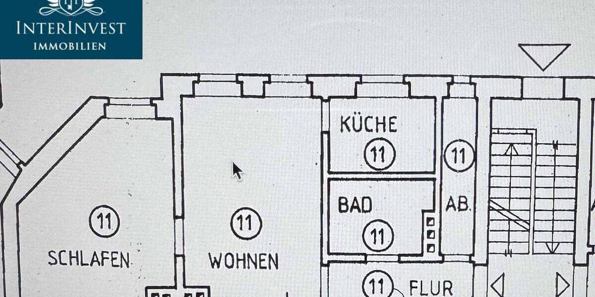 Etagenwohnung Magdeburg Alte Neustadt - 2 Zimmer, 46 m&sup2;, 70.000&euro; | Angebot:25996274
