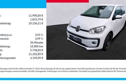 VW up! 56.750 km 11.990 € Wanzleben-Börde OT Hohendodeleben 39164