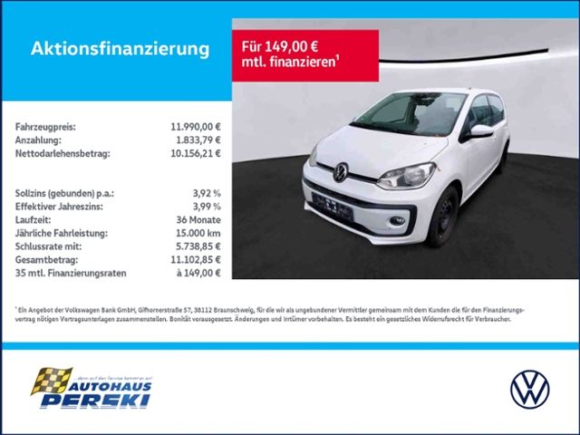 VW up! 56.750 km 11.990 € Wanzleben-Börde OT Hohendodeleben 39164