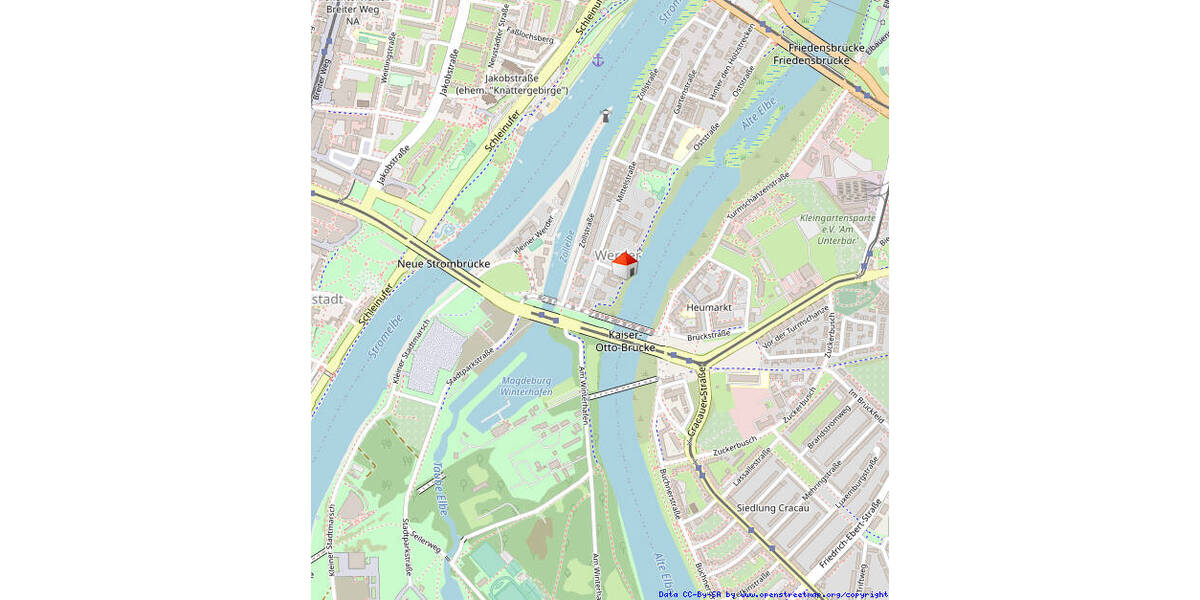 Etagenwohnung Magdeburg Werder - 2 Zimmer, 76 m&sup2;, 395.000&euro; | Angebot:25708760