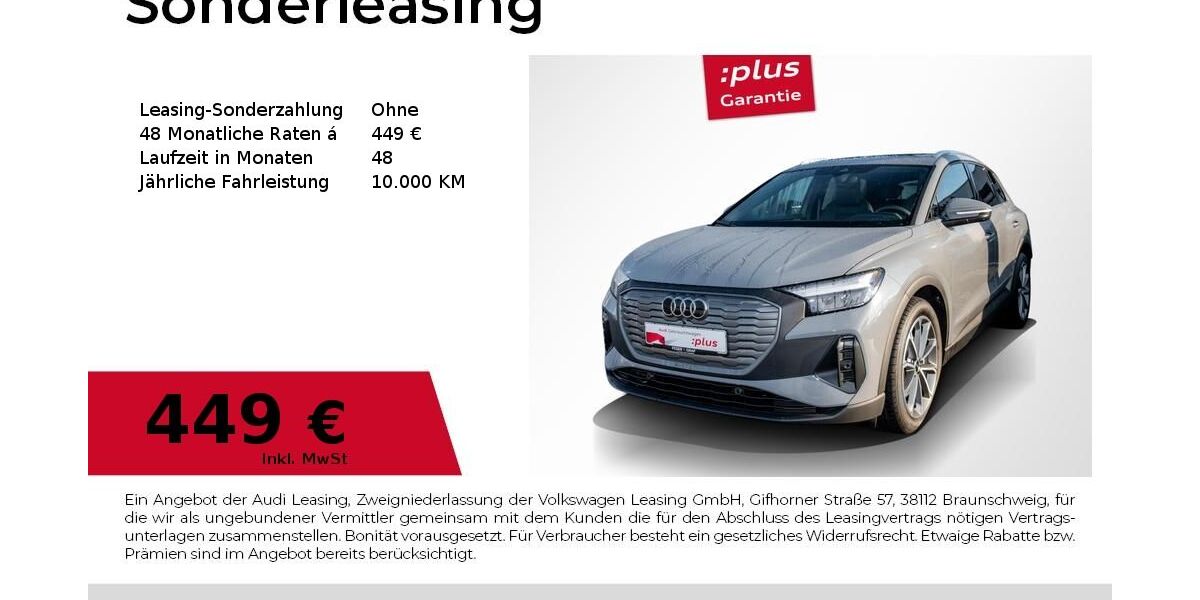 Audi Q4 6.061 km 45.990 &euro; Magdeburg 39126