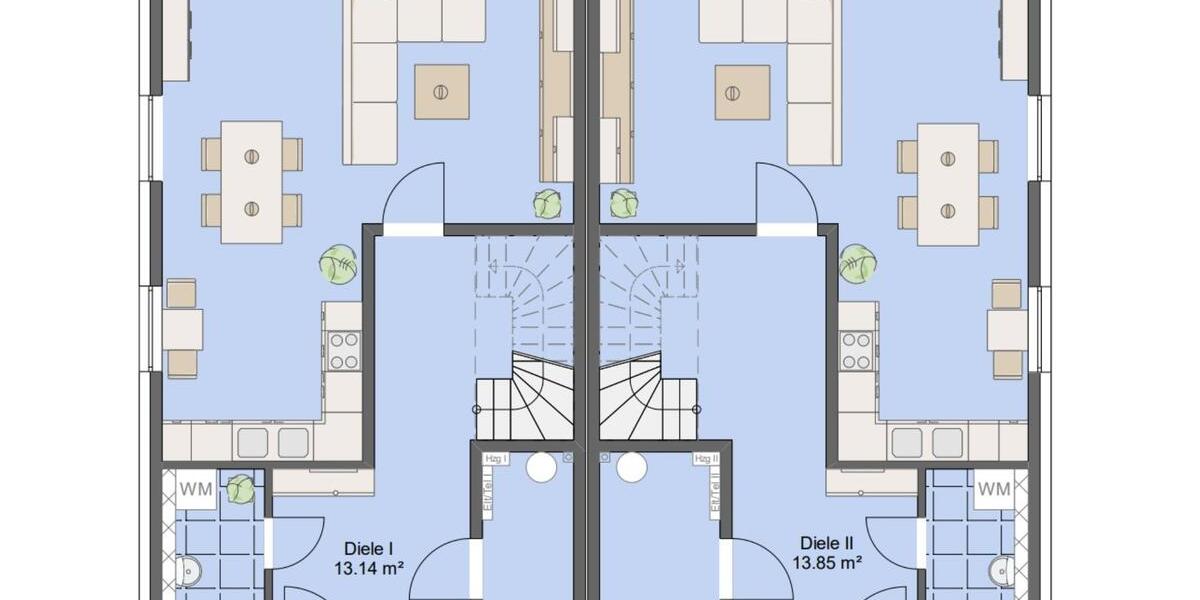 moderne Stadtvilla zur Miete - Erstbezug in energieeffiziente Neubau-Doppelhaushälfte 4 zimmer