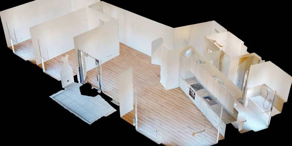 Etagenwohnung Magdeburg Sudenburg - 3 Zimmer, 97 m&sup2;, 1.099&euro; | Angebot:26763456