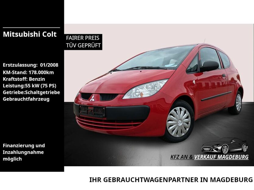 Mitsubishi Colt 178.000 km 1.450 € Magdeburg 39118