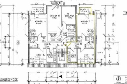 Wohnung Magdeburg Brückfeld - 3.5 Zimmer, 86 m&sup2;, 605&euro; | Angebot:24918549