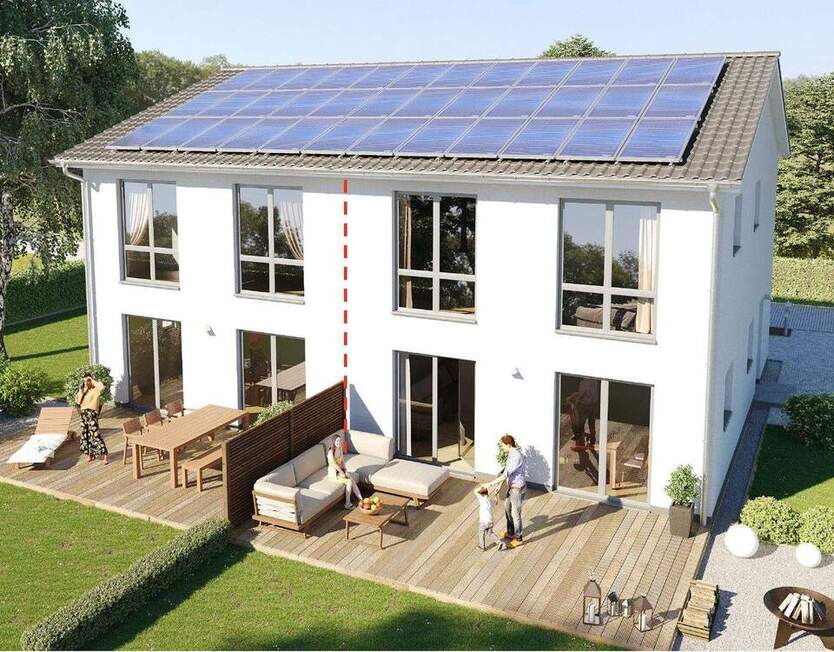 ERSTBEZUG: moderne und energiesparende DHH inkl. EBK 8 zimmer