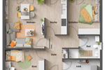 Bungalow Magdeburg Neu Olvenstedt - 5 Zimmer, 90 m&sup2;, 207.950&euro; | Angebot:26657844