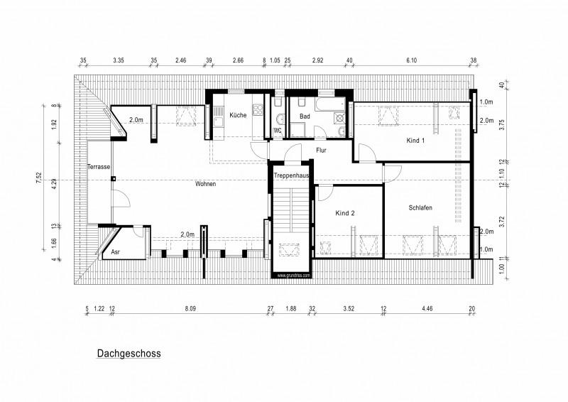Dachgeschoßwohnung Magdeburg Nordwest - 4 Zimmer, 124 m&sup2;, 1.364&euro; | Angebot:24255460