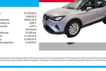 Seat Arona 20.652 km 19.900 &euro; Wanzleben-Börde OT Hohendodeleben 39164