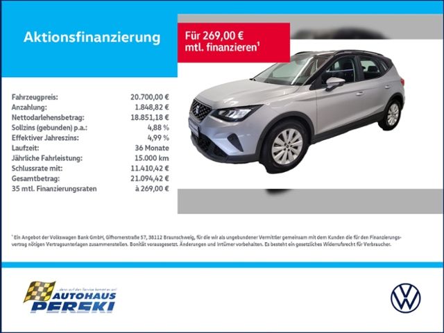Seat Arona 20.652 km 19.900 &euro; Wanzleben-Börde OT Hohendodeleben 39164