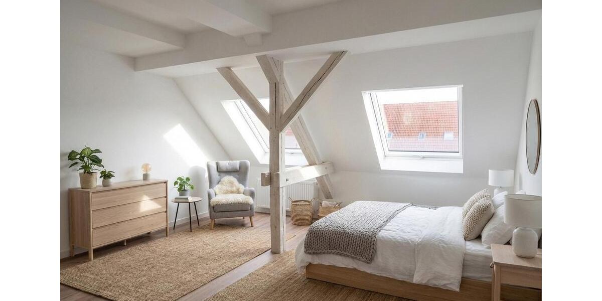 Dachgeschoßwohnung Magdeburg Nordwest - 4 Zimmer, 124 m&sup2;, 1.364&euro; | Angebot:24255460